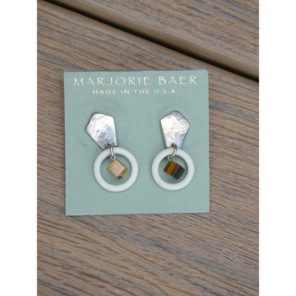 Marjorie Baer Sterling Silver Earrings - Picture 2 of 4